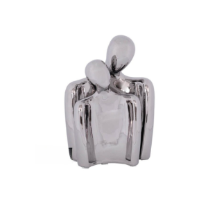 SILVER CYCLIST 30CM